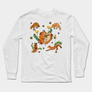 Whimsical forest Long Sleeve T-Shirt